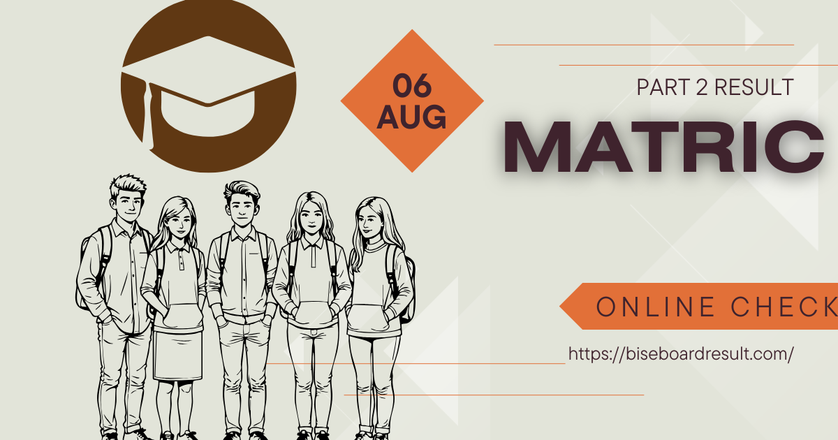 Matric 10th Class SSC Part 2 result 2026 Check Online All BISE Boards